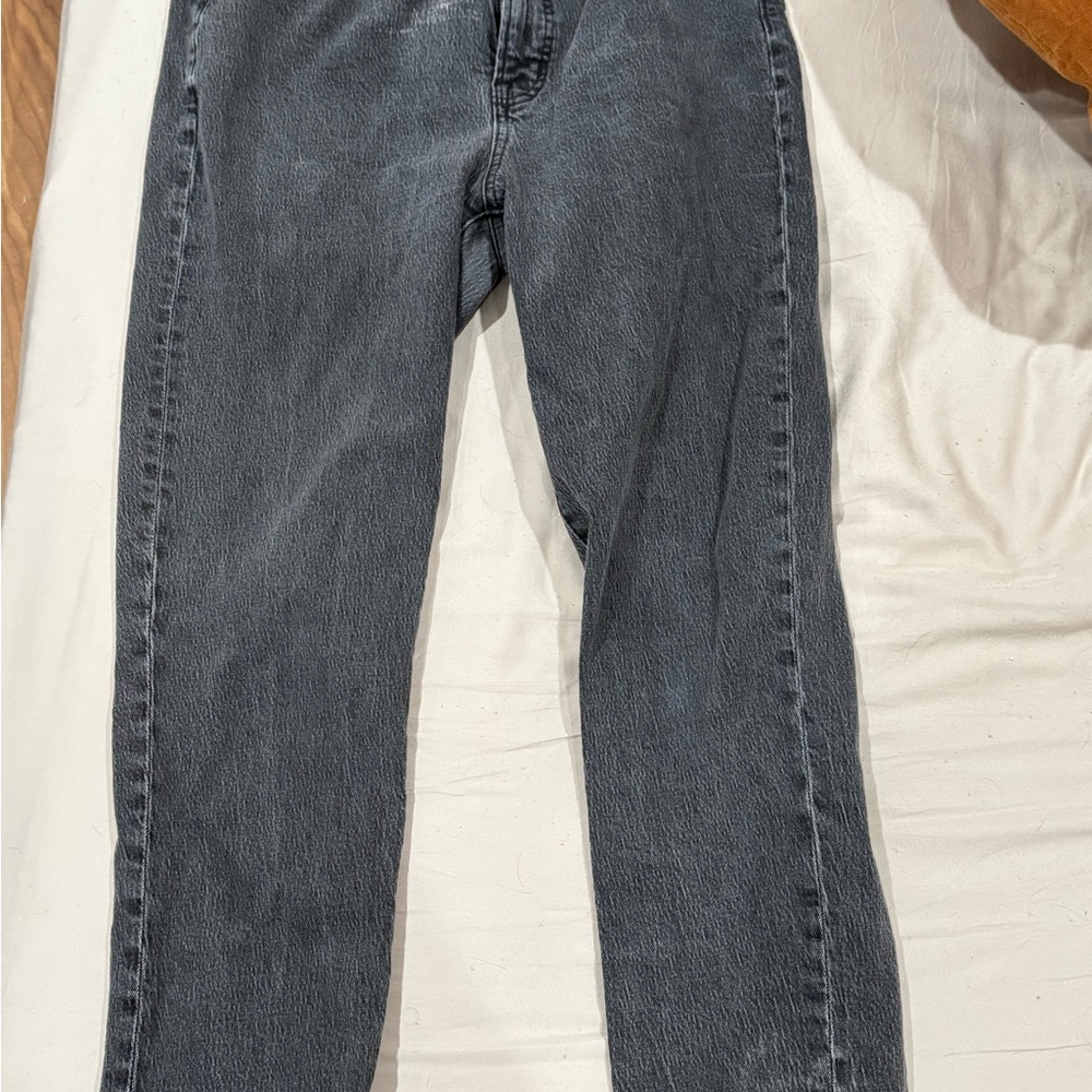 Levi's Black Straight Leg Jeans